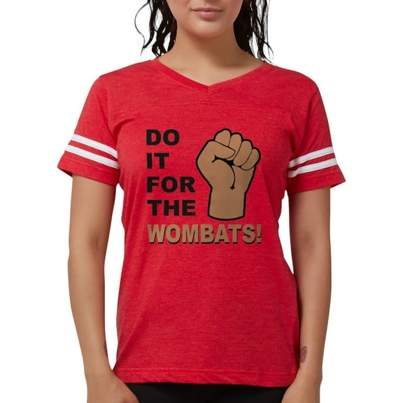 CafePress - Forthewombats - Womens Football Shirt