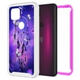 thumbnail image 4 of T-Mobile REVVL 4 Case, Rosebono Graphic Design Shockproof Impact Resistant Protective Full-Body Rugged Clear Hybrid Bumper Case for T-Mobile REVVL 4 (Dream Catcher), 4 of 5