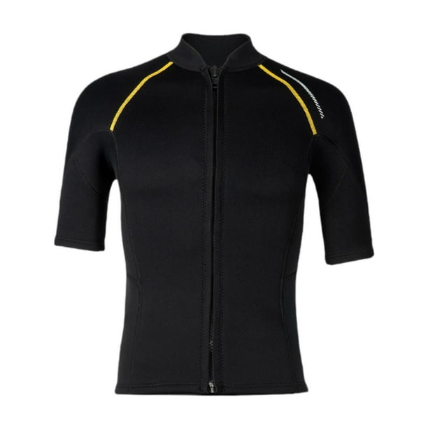 Traje de neopreno para hombre, traje de baño de manga corta, traje de buceo, chaqueta, traje de baño para Xxl