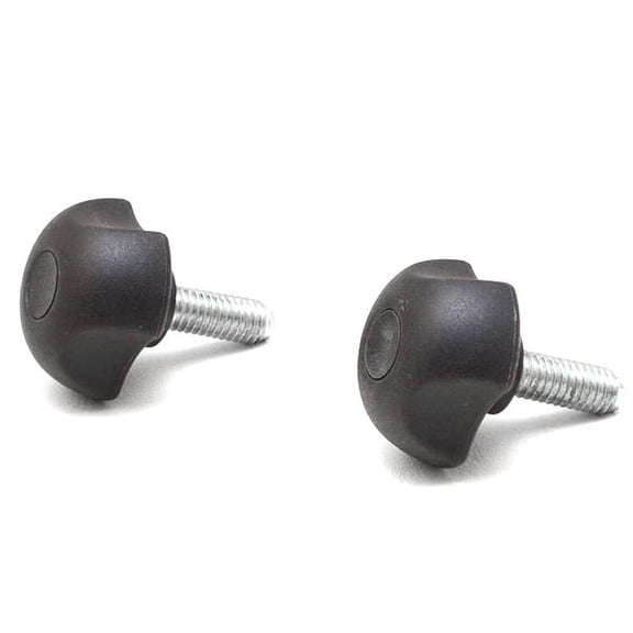 Princecraft Boat Universal Lobe Knob 20826  | Black Thermoplastic (Pair)