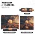 thumbnail image 5 of Decal Skin for PS4 Slim / PS4 Pro / PS4, Whole Body Vinyl Sticker Cover for Playstation 4 Console and Controller (The end of time.), 5 of 5