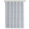 My Texas House Channing Grey Damask Cotton-Blend Shower Curtain, 72" x 72"