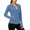 Navy women summer hooded jacket a1, variant on RRJ Women's Summer Hooded Zip Up Jacket Casual Pullover Tops Solid Trendy Lightweight Shacket for Workout Fitness Daily Wear, Black S