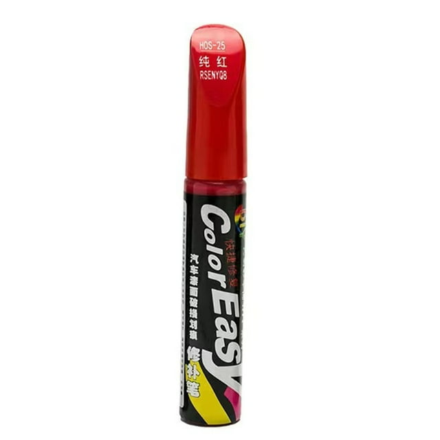 Rwvbm Car Scratch Repair Paint Pen 12ml Touch-Up Paint for Minor Scratches & Swirls Fast-Drying (10 Min) 4 Color Options Easy-to-Use Scratch Remover for Cars