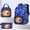 D, variant on 3PC School Backpack, Soccer Bookbag Set with Lunch Bag, Water Resistant School Backpacks for Middle