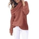 thumbnail image 1 of Suéter Suelto con Estampado Casual Gibobby Rojo XL, 1 of 5