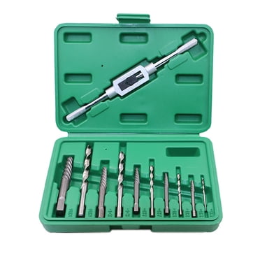 10Pc Damaged Screw Remover Kit – Hex Head Easy Out Bolt & Stud Extractor – Alloy Steel – EEEKit