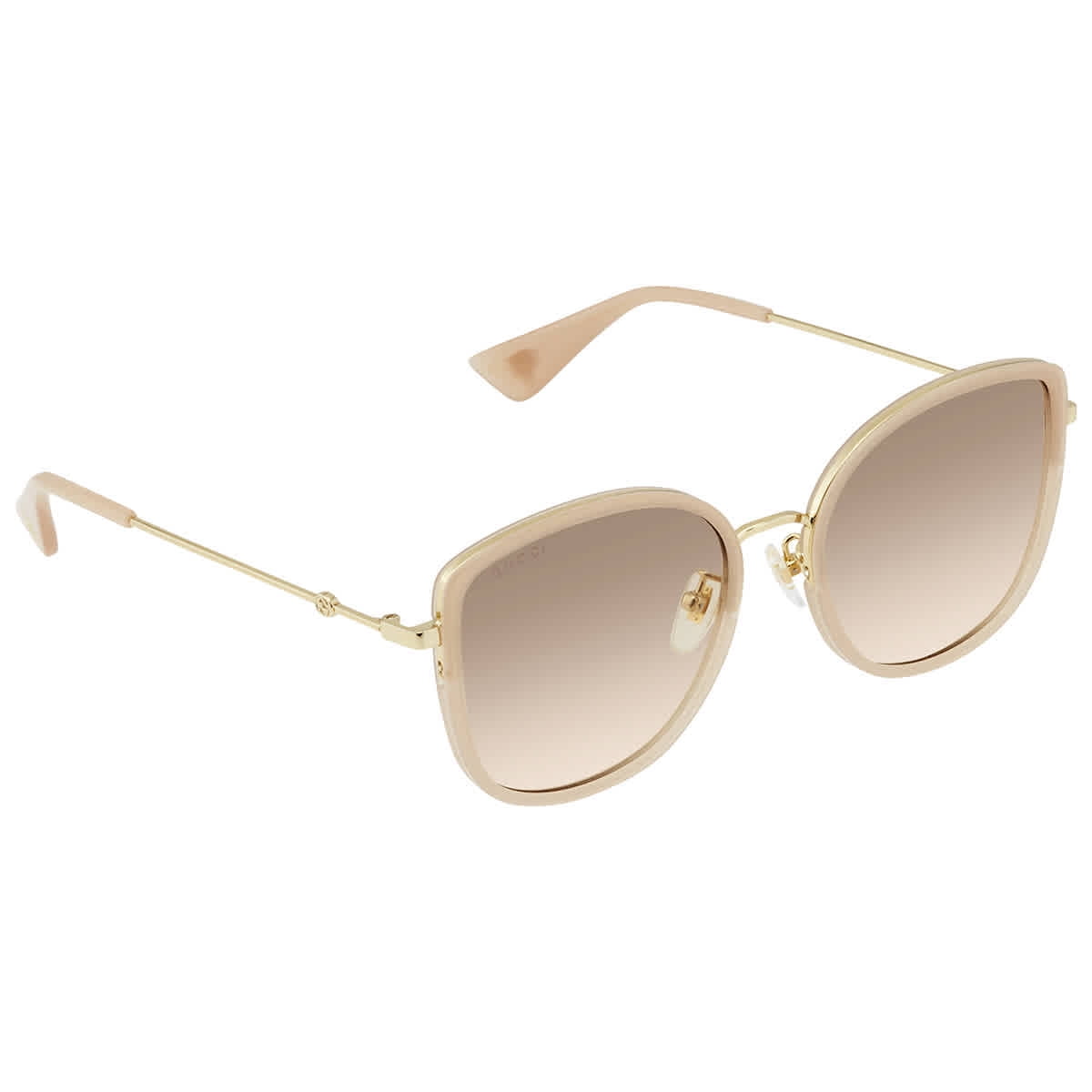 Gucci Pink Ladies Sunglasses GG0606SK 