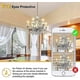thumbnail image 3 of E12 Candelabra Led Light Bulb, Flame Tip Decorative Led Filament Candle Bulb, E12 Base, Non-dimmable, Pack Of 12, 3 of 3