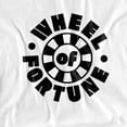 thumbnail image 2 of Popfunk Wheel of Fortune Dark Wheel Unisex Adult T Shirt, White, X-Large, 2 of 5