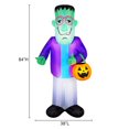 thumbnail image 5 of Occasions Halloween 7 Foot Inflatable Trick or Treat Monster, 5 of 5