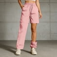 thumbnail image 2 of WULMLEO Womens Hiking Zip Off Pants Waterproof Convertible Drawstring Shorts Lightweight for Camping Bottoms Quick Dry Pink 2XL, 2 of 7