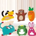 thumbnail image 3 of stanreset Creative Craft Kit For Kids Animal Shaped Designs Educational Diy Toy Craft Kits Children Kids Craft, 3 of 6