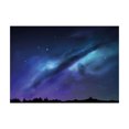 thumbnail image 1 of Ambesonne Night Jigsaw Puzzle, Milky Way Cosmos Inspired, Heirloom-Quality Fun Activity for Family Durable Cardboard, 1000 pcs, Aqua Dark Blue Black, 1 of 2