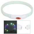 thumbnail image 4 of Collar antipérdida recargable de seguridad ajustable con marquesina LED multifunción para mascotas, carga USB para gatos y perros pequeños, 4 of 13