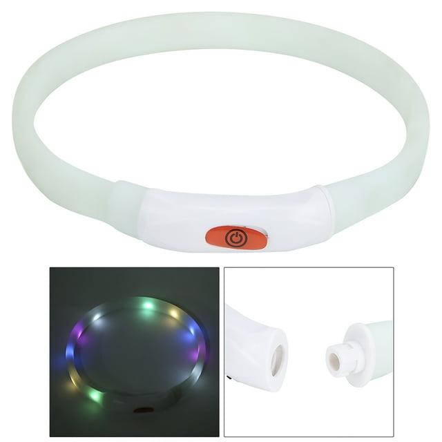 Collar LED para perros, marquesina LED multifunción para mascotas, collar LED para mascotas, collar para mascotas, funcionalidad versátil