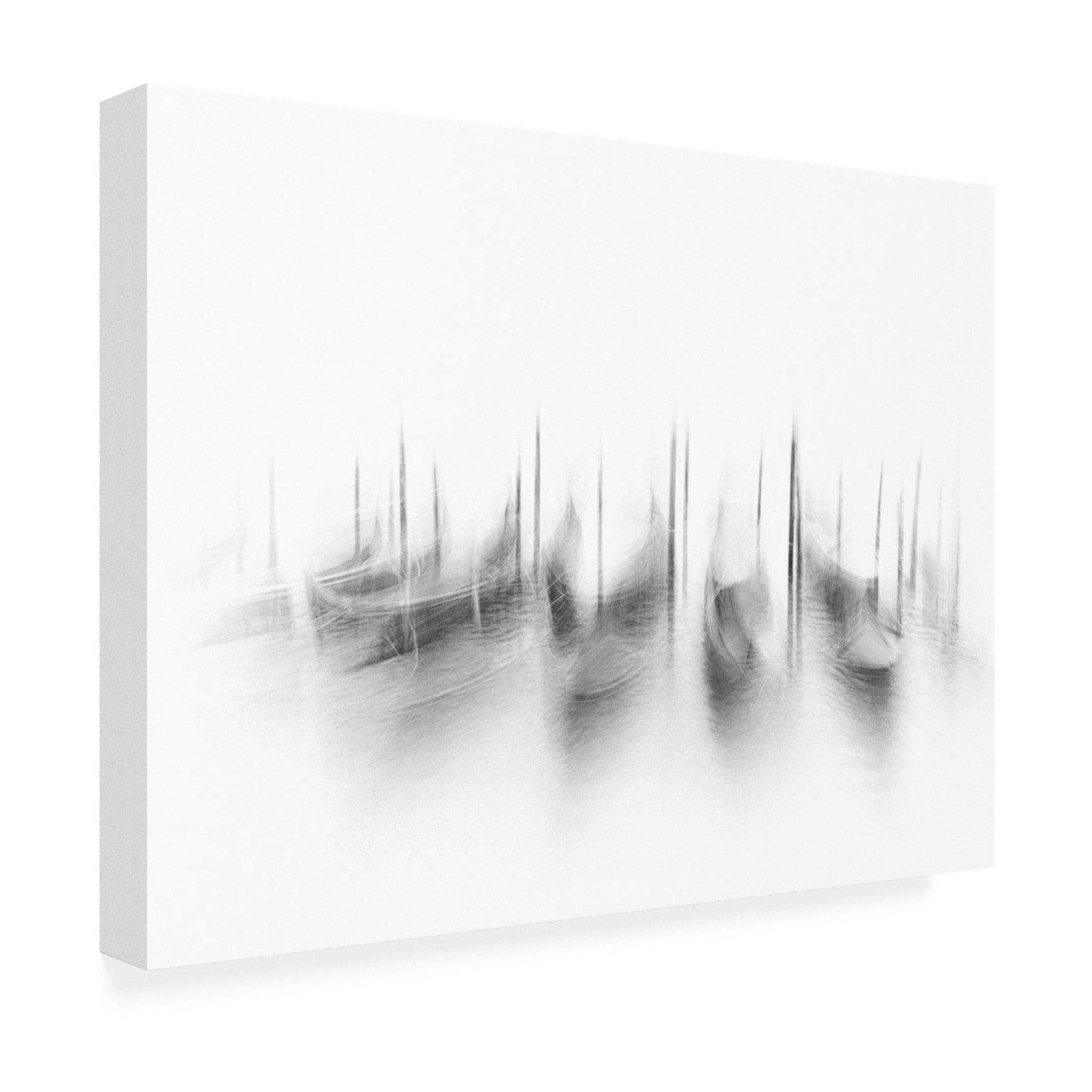 Canvas Wall Art - Corry Delaan 'Dance Of The Gondola' Wall Art for Living Room, Bedroom, or Office Décor by Trademark Fine Art - 19 x 14 Inches