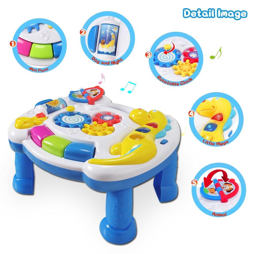 homofy baby toys musical learning table