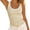 Yellow, variant on Yoga Workout Tank Tops Woman Trendy Sleeveless Square Neck Slim Fit Striped Cropped Cami Summer Y2k Preppy Stretchy Tight Soft Comfortable Going out Sports Vest Top Yellow XXL