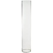 CYS EXCEL Various Size Glass Hurricane Candle Holders, Tabletop Protection Decoration, Chimney Tube, Glass Cylinder Open Both Ends, Open Ended Hurricane, Candle Shade, Pack of 6 (2.5" wide x 14" tall)