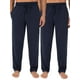 thumbnail image 1 of Pantalón para dormir Fruit of the Loom, tejido azul marino S, para hombre, 1 of 5