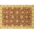 thumbnail image 1 of Ahgly Company Indoor Rectangle Oriental Brown Traditional Area Rugs, 2' x 5', 1 of 4