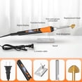 thumbnail image 2 of Mini Iron K KERNOWO para manualidades, 120 W con temperatura ajustable (naranja), 2 of 7