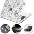 thumbnail image 1 of MTT 2020 Laptop Case For Macbook Air Pro M1 13 14 12 15 16 With Touch Crystal Hard Cover Shell With Screen Protector A2289 A2179 MC16 Model A2289 A2251, 1 of 6