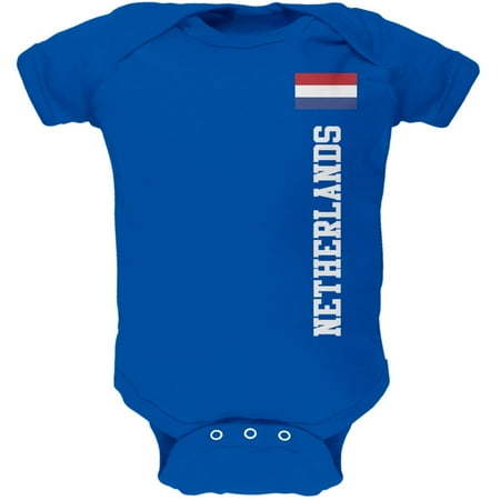 World Cup Netherlands Blue Baby One Piece