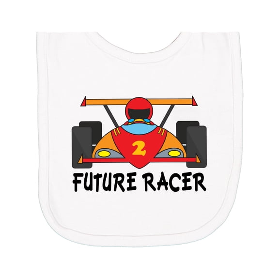 Inktastic Race Car Racing Newborn Bib