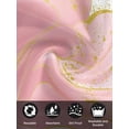 thumbnail image 7 of Pink Gold Cloth Napkins Set of 4 Reusable Dinner Napkins, Boho Modern Abstract Minimalist Aesthetic Flower Cocktail Napkin Washable Table Napkins for Wedding/Holiday Party/Baby Shower 20"x20", 7 of 7