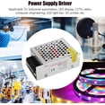thumbnail image 3 of HUGFEGWE Power Supply Driver Adapter, Long Service Life, Excellent Insulation, for LED Screen Strip Light 3D Printer (S-48-24 (24V/2A/48W) AC100-240V) CJB91-110557, 3 of 9