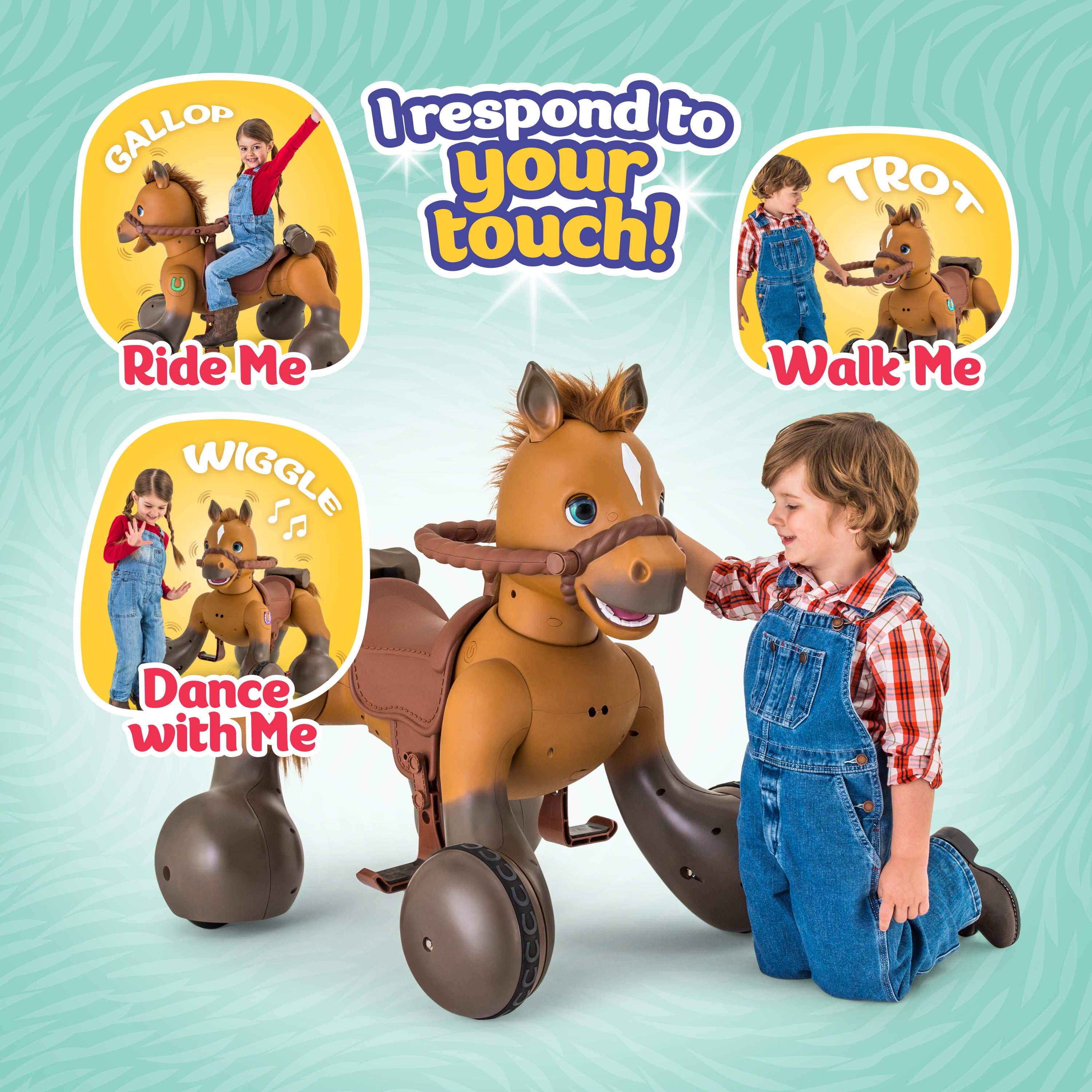 scout riding horse toy