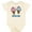 Natural, variant on Inktastic Ice Cream We're One Twin Boy & Girl Boys or Girls Baby Bodysuit