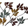 thumbnail image 5 of DecMode Multi Colored Metal Tree Wall Decor with Leaf Detail, 5 of 13