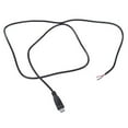 thumbnail image 4 of Cable de alimentación USB C de 2 pines con conector flexible, cable desnudo de 22 AWG, compatible con carga de 5 V y 3 A., 4 of 5