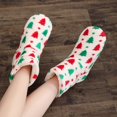 thumbnail image 3 of Mepaouo Christmas Shoes for Women Men Warm Indoor Floor Boots Tree Green Home Shoes Cozy Footwear, 3 of 4