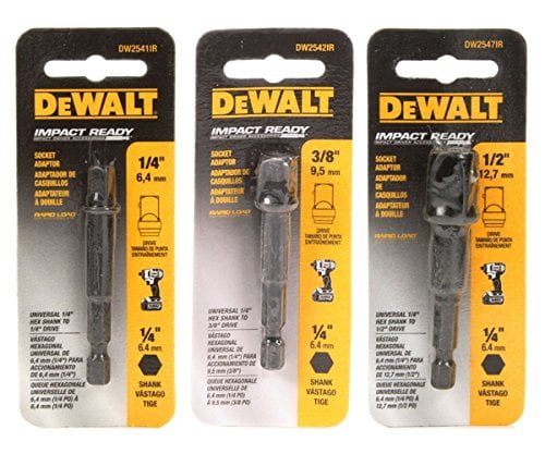 DeWalt Impact Driver Ready 3-Piece 