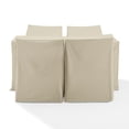 thumbnail image 6 of Maykoosh Modern Motifs 5-Piece Set Outdoor Furniture Cover Set (4 Dining Arm Chairs, Dining Table), Tan, 38"D x 68"W x 31"H, Outdoor Furniture Cover with Drawstrings, 6 of 9