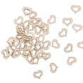 thumbnail image 4 of Letras y números de madera Natural, confeti en blanco, corazón, estrella, rebanadas de madera para bricolaje, Decoración de mesa del hogar, pintura hecha a mano, álbum de recortes, artesanía, 4 of 4