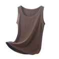 thumbnail image 2 of Snorda Tank Tops for Women Wide Strap Crew Neck Basic Camisoles Lightweight Soft Stretch Fabric for Layering, Everyday Casual Wear and Outdoor Activities, 2 of 7