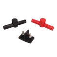 thumbnail image 3 of Terminal Power Distribution Block, Quick Install  2 X M8 Stud Dual Powerpost Cable Connectors Stable Power Transmission  for Cars Rv Ship Trucks, 3 of 7
