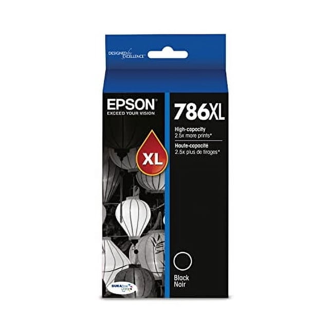 Cartucho de tinta Epson T786 DuraBrite Ultra High Capacity negro