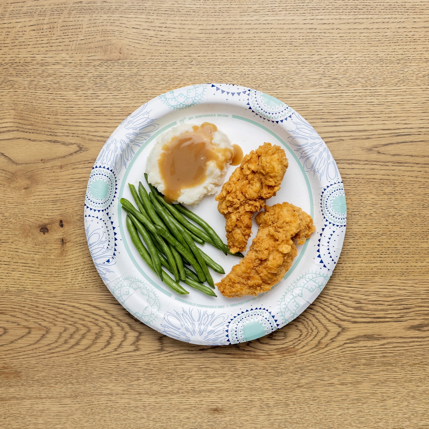 Great Value Everyday Disposable Paper Plate 10", 300 Count