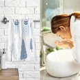 thumbnail image 7 of Yayeee 100% Cotton Hand Towels for Bathroom 16" x 28" Soft Absorbent Kitchen Towel, White Snowman, 7 of 7