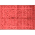 thumbnail image 1 of Ahgly Company Indoor Rectangle Oriental Red Industrial Area Rugs, 3' x 5', 1 of 4