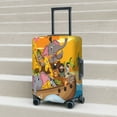 thumbnail image 6 of Susaid Animals on Noah's Ark1 Print Elastic Washable Suitcase Cover with Hidden Zipper, Fits 18-32 Inch Luggage for Protection During Travel-Large, 6 of 7