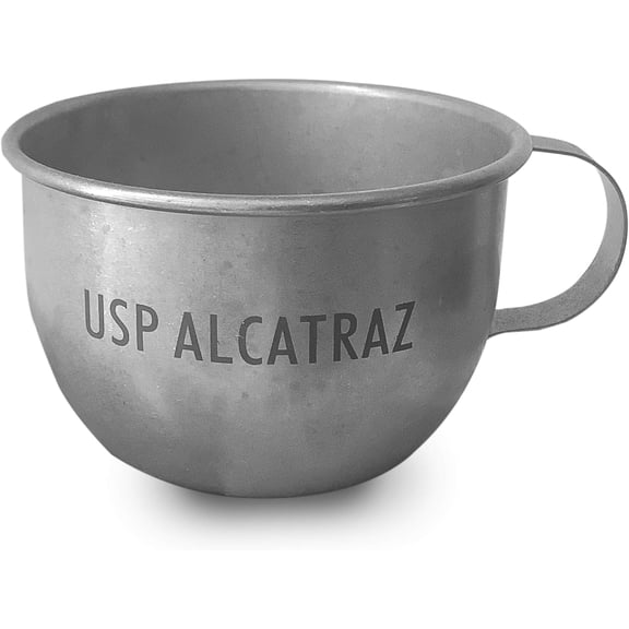 Alcatraz Inmate Cup Stainless Steel