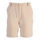 thumbnail image 4 of Pantalones de Lino de los Hombres Pantalones Cortos de Playa Ligeros Color Sólido, Cordón Frontal Plano Recto, 4 of 9