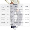 thumbnail image 4 of MKOSPLRT 4-16 Years Comfy Casual Pajama Pants Funny Striped Print Elastic Waist Palazzo Lounge Bottoms Baggy Wide Leg Pjs Sleepwear with Pocket, 4 of 8